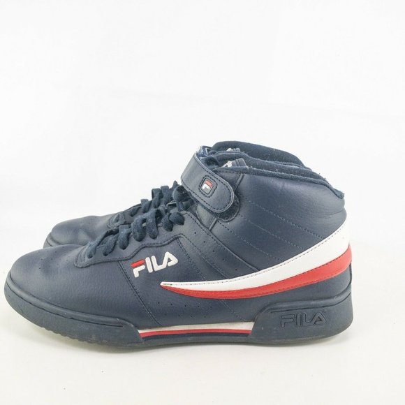 Fila Sneakers Mens 11 Blue White Red F-13 M Streetwear Fashion 1VF059LX-460 - Picture 5 of 10